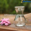 445ml Clear empty glass water plant hyacinth vase wholesale High quality glass vase